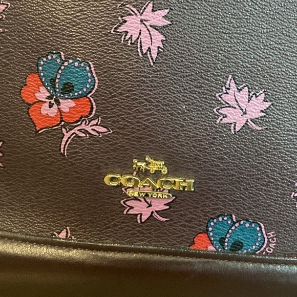 Coach | SIERRA SATCHEL IN WILDFLOWER PRINT COATED CANVAS - w Crossbody Strap - Picture 2 of 7